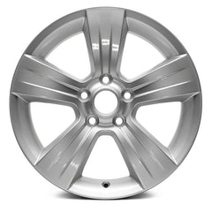 LKQ Corp - 5-Spoke Silver 17x6.5 Alloy Factory Wheel for Dodge Caliber 2010-2012