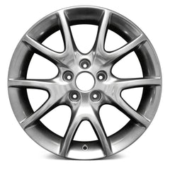 17" x 7.5" Alloy Remanufactured Wheel with 5 x 110 Bolt Pattern for Dodge Dart 2013–2016 - Dark Charcoal