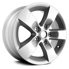 17" x 7" Alloy Remanufactured Wheel with 5 x 139.7 Bolt Pattern for Dodge Ram 2013-2017 - Silver