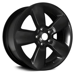 20" x 8" Alloy Remanufactured Wheel with 5 x 139.7 Bolt Pattern for Dodge Ram 2013-2018 - Matte Black Satin