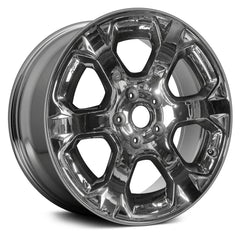 20" x 9" Alloy Replica Wheel with 5 x 139.7 Bolt Pattern - Cladded Chrome