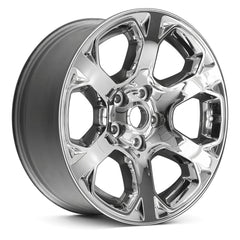 20" x 9" Alloy Replica Wheel with 5 x 139.7 Bolt Pattern - Cladded Chrome