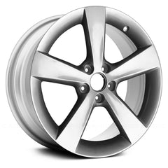 ALUMINUM WHEEL -  18 x 7.5 -  46MM OFFSET -  5 SPOKE -  5 STUD/LUG -  110MM BP -