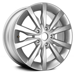 18" x 8" Alloy Remanufactured Wheel with 5 x 127 Bolt Pattern for Dodge Durango 2014-2016 - Silver