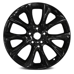 ALUMINUM WHEEL -  20 x 8 -  56.4MM OFFSET -  5 DOUBLE SPOKE -  5 STUD/LUG