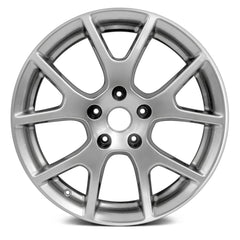 19" x 7" Alloy Remanufactured Wheel with 5 x 127 Bolt Pattern for Dodge Journey 2011-2017 - Silver