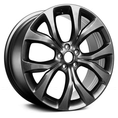 19" x 8" Alloy Remanufactured Wheel with 5 x 114.3 Bolt Pattern for Chrysler 200 2015–2017 - Silver