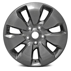LKQ Corp - 7-Slot Machined and Dark Charcoal 18x7.5 Alloy Factory Wheel for Chrysler Pacifica 2017-2018