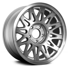LKQ Corp - 12 V-Spoke Silver 16x7 Alloy Factory Wheel for Lincoln Town Car 1998-2002