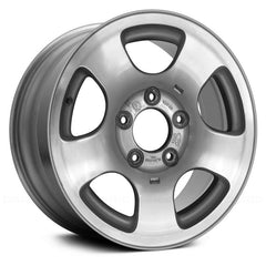 16" x 7" Alloy Remanufactured Wheel with 
5 x 135 Bolt Pattern for Ford F-150 2000-2004 - 
Silver