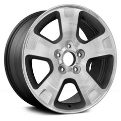LKQ Corp - 5-Spoke Charcoal Gray 17x7 Alloy Factory Wheel for Ford Freestyle 2005-2007