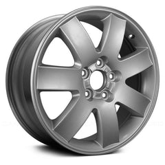 17" x 7" Alloy Remanufactured Wheel with 5 x 108 Bolt Pattern for Ford Five Hundred 2005-2007 - Silver