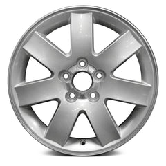 17" x 7" Alloy Remanufactured Wheel with 5 x 108 Bolt Pattern for Ford Five Hundred 2005-2007 - Silver