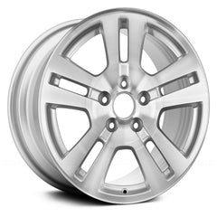 17" x 7.5" Alloy Remanufactured Wheel with 5 x 114.3 Bolt Pattern for Ford Edge 2007–2010 - Silver