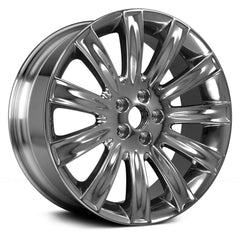 LKQ Corp - 11 I-Spoke Polished 20x8 Alloy Factory Wheel for Lincoln MKS 2009-2011