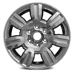 18" x 7.5" Alloy Replica Wheel with 6 x 135 Bolt Pattern for Ford F-150 2009-2012 - Chrome