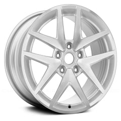17" x 7.5" Alloy Remanufactured Wheel with 5 x 114.3 Bolt Pattern for Ford Fusion 2010-2012 - Silver