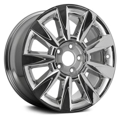 17" x 7.5" Alloy Replica Wheel with 5 x 114.3 Bolt Pattern for Lincoln MKZ 2010–2011 - Cladded Chrome