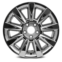 17" x 7.5" Alloy Replica Wheel with 5 x 114.3 Bolt Pattern for Lincoln MKZ 2010–2011 - Cladded Chrome