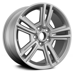 17" x 7" Alloy Remanufactured Wheel with 5 x 114.3 Bolt Pattern for Ford Mustang 2010-2014 - Silver