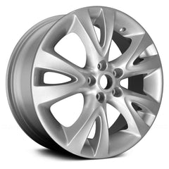 18" x 7.5" Alloy Remanufactured Wheel with 5 x 114.3 Bolt Pattern for Ford Taurus 2010–2012 - Silver