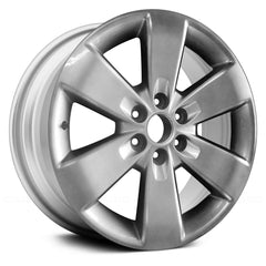 20" x 8.5" Alloy Remanufactured Wheel with 
6 x 135 Bolt Pattern for Ford F-150 2010-2014 - 
Dark Silver Metallic