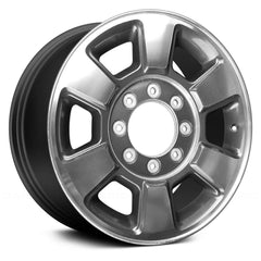 ALUMINUM WHEEL -  18 x 8 -  40MM OFFSET -  6 SPOKE -
