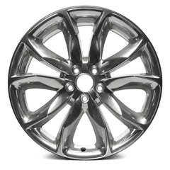 20" x 8.5" Alloy Remanufactured Wheel with 5 x 114.3 Bolt Pattern for Ford Explorer 2011-2015 - Polished