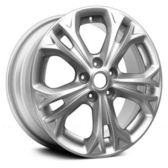 LKQ Corp - Double 5-Spoke Silver 17x7.5 Alloy Factory Wheel for Ford Fusion 2012