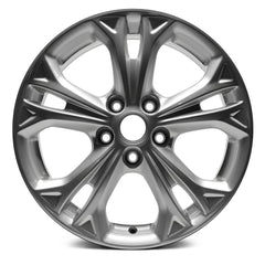 LKQ Corp - Double 5-Spoke Silver 17x7.5 Alloy Factory Wheel for Ford Fusion 2012