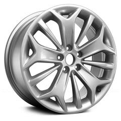 ALUMINUM WHEEL -  19 x 8.5 -  39MM OFFSET -  10 SPOKE -  5 STUD/LUG -  4.5 BP