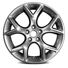 LKQ Corp - 5 Y-Spoke Charcoal Metallic with Machined Face 17x7 Alloy Factory Wheel for Ford Focus 2012-2014