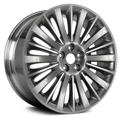 ALUMINUM WHEEL -  19 x 8 -  55MM OFFSET -  20 SPOKE -