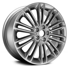 18" x 8" Alloy Remanufactured Wheel with 5 x 108 Bolt Pattern for Ford Fusion 2013-2016 - Silver
