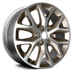 LKQ Corp - 6 Y-Spoke Machined and Tan Metallic 20x8.5 Alloy Factory Wheel for Ford Expedition 2015-2017
