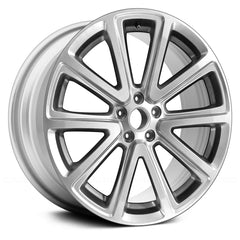 ALUMINUM WHEEL -  20 x 8.5 -  44MM OFFSET -  10 SPOKE -