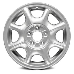 16" x 6.5" Alloy Remanufactured Wheel with 5 x 114.3 Bolt Pattern for Buick Park Avenue 2000–2003 - Silver