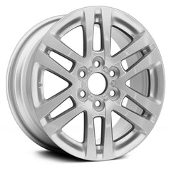 LKQ Corp - 6 V-Spoke Silver 18x7.5 Alloy Factory Wheel for Buick Enclave 2008-2009, 2012-2014