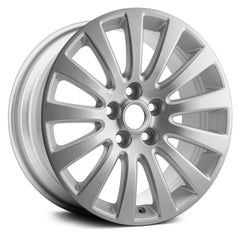 18" x 8" Alloy Remanufactured Wheel with 5 x 120 Bolt Pattern for Buick Regal 2011-2013 - Silver