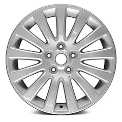 18" x 8" Alloy Remanufactured Wheel with 5 x 120 Bolt Pattern for Buick Regal 2011-2013 - Silver