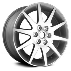 19" x 7.5" Alloy Remanufactured Wheel with 6 x 132 Bolt Pattern for Buick Enclave 2013-2017 - Charcoal with Machined Accents