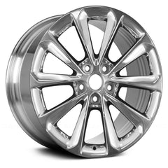 19" x 8.5" Alloy Remanufactured Wheel with 5 x 120 Bolt Pattern for Cadillac XTS 2013-2016 - Polished