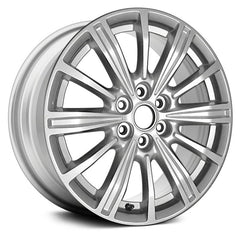 18" x 8" Alloy Remanufactured Wheel with 6 x 114.3 Bolt Pattern for Cadillac XT5 2017-2018 - Silver