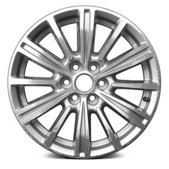 18" x 8" Alloy Remanufactured Wheel with 6 x 114.3 Bolt Pattern for Cadillac XT5 2017-2018 - Silver