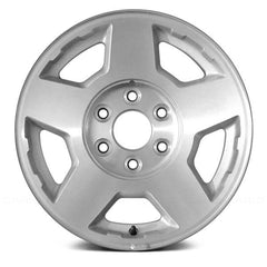 LKQ Corp - 5-Spoke Silver 17x7.5 Alloy Factory Wheel for Chevy Silverado 1500 2004-2007
