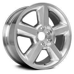 20" x 8.5" Alloy Replica Wheel with 6 x 139.7 Bolt Pattern for Chevrolet Avalanche 2007–2013 - Polished