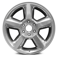 20" x 8.5" Alloy Replica Wheel with 6 x 139.7 Bolt Pattern for Chevrolet Avalanche 2007–2013 - Polished