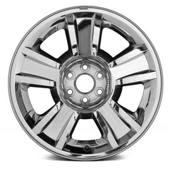 20" x 8.5" Alloy Replica Wheel with 6 x 139.7 Bolt Pattern for Chevy Avalanche 2009-2013 - Chrome
