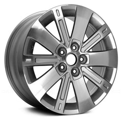LKQ Corp - 10-Spoke Silver with Machined Accents 18x7 Alloy Factory Wheel for Chevy Equinox 2010-2012