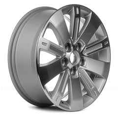LKQ Corp - 10-Spoke Silver with Machined Accents 18x7 Alloy Factory Wheel for Chevy Equinox 2010-2012